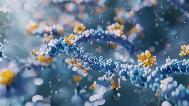 A series of animations illustrating the stepbystep process of histone modification where specialized enzymes add or remove chemical tags to histone proteins to alter their functions.