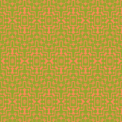 Blue and white watercolor ornament painted with watercolor on paper.