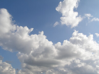 cloudy blue sky background