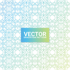 gradation ornament pattern design background