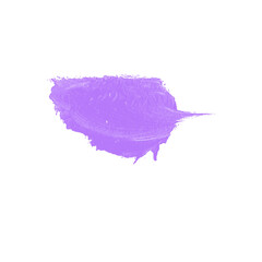 Purple Abstract Gouache Brush Stroke
