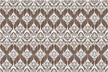 Ethnic ikat seamless pattern, African style, Abstract vector, Chevron embroidery, Paisley embroidery, Navajo aboriginal pattern, Aztec and tribal motifs, geometric pattern, Vector hand drawn style.