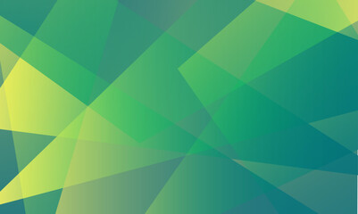 Geometric green minimal triangle shape background. Concept for template, texture, website, banner and brochure background. Vector illustration