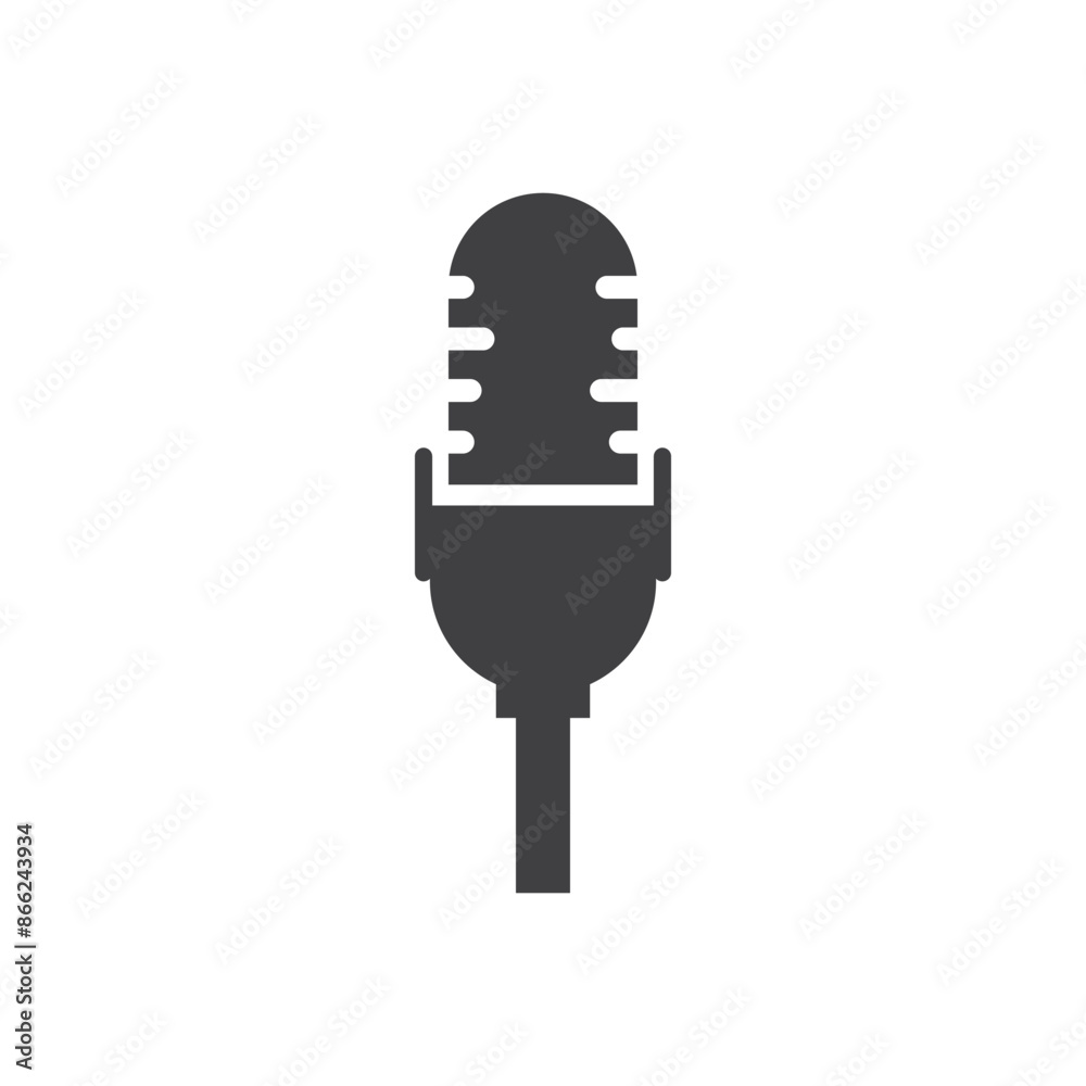 Canvas Prints podcast vector design