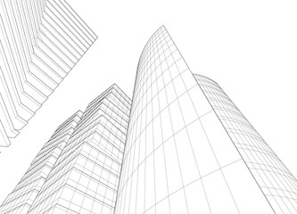 Fototapeta premium modern office building