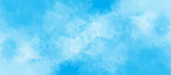 gradient light white sky background with fluffy clouds .Nature landscape in environment day horizon skyline view .cloudy in sunshine calm bright winter air background .blue sky with clouds.