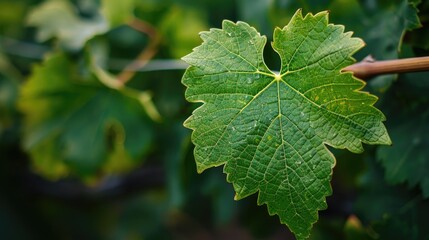 Leaf of the vine