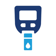 Diabetic machine icon