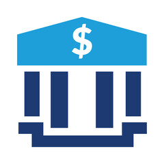 Bank, banking icon