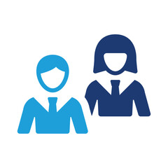 Students Couple Icon