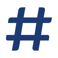 Obraz premium Hash tag icon