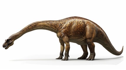 Fototapeta premium Brontosaurus is a quadruped sauropod dinosaur that lived in the Late Jurassic period