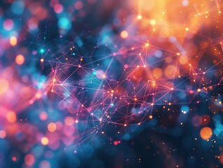 Abstrakte Netzwerke und Verbindungen