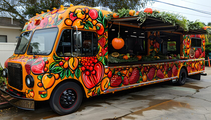 Obraz premium food background