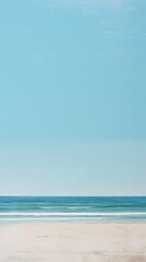 Fototapeta premium Beach outdoors horizon nature.