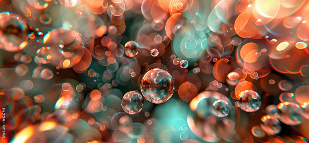 Poster abstract illustration of singularity concept. origin of life. space and science. background image. c