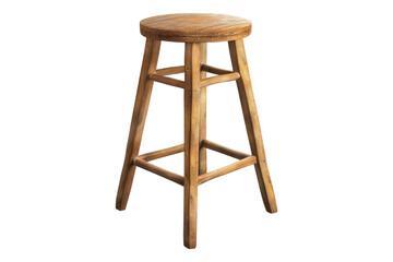 Bar stool isolated on transparent background