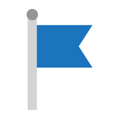 Flag Vector Flat Icon Design