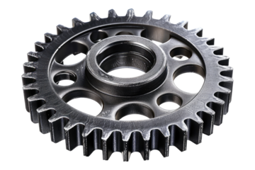 Gear isolated on transparent background