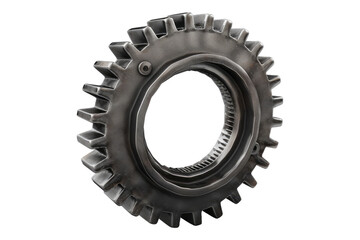 Gear isolated on transparent background