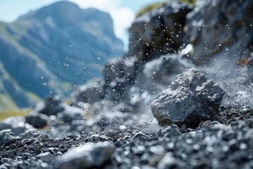 dust flying in the air professional photography