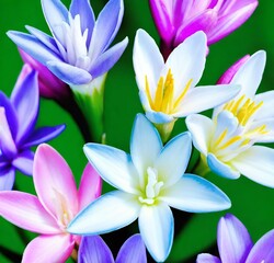 Fototapeta premium water lily, lily, pink, plant, blossom, flora, beauty, bloom, purple, flowers, pond, blooming, garden, water lily