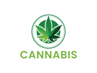 Cannabis Logo Design Template
