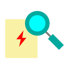 Analyzer Vector Flat Icon Design