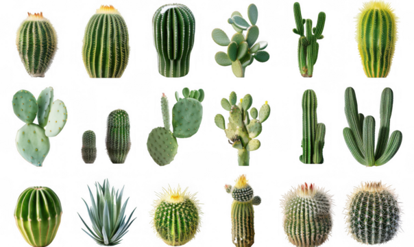 Assorted Cacti Species