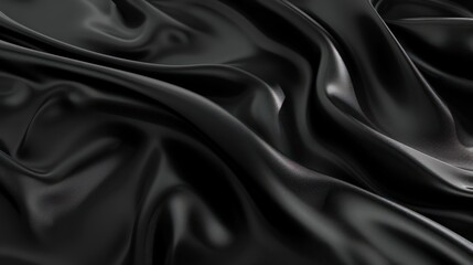 Obraz premium Abstract Black Fabric Texture