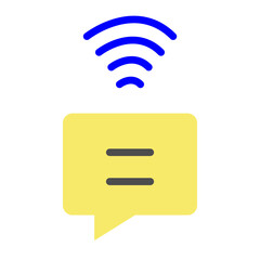 Internet Connection Vector Flat icon design