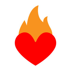 Passion Vector Flat icon design