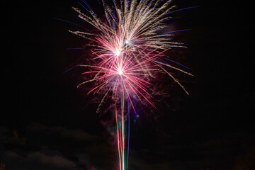 fireworks in the sky