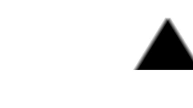 Animation set, triangle symbol. Animations: transparency, zooms, transition top to down, transition left to right, slide up to down, slide left to right