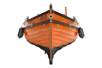 Life boat isolated on transparent background