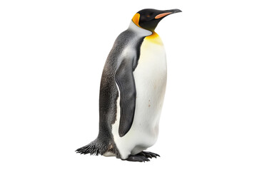Fototapeta premium Penguin isolated on transparent background