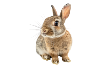 Rabbit isolated on transparent background