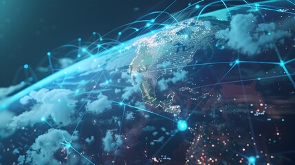 Global Business Cloud Software Interface with Advanced Connectivity and Analytics