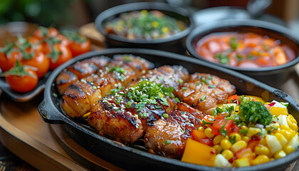Fototapeta premium food background