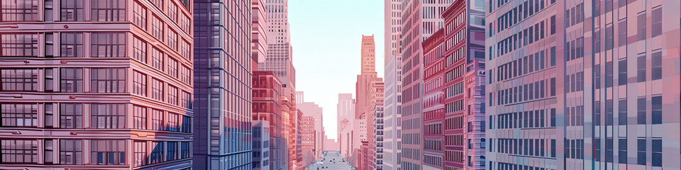 Fototapeta premium Exploring Art Institute of Chicago - Ultra-Detailed Illustration