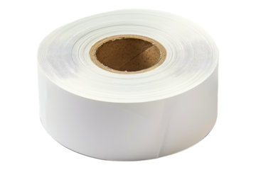Sticker paper tape isolated on transparent background