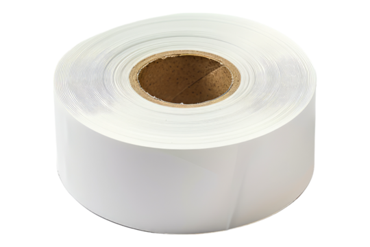 Sticker paper tape isolated on transparent background - Powered by Adobe