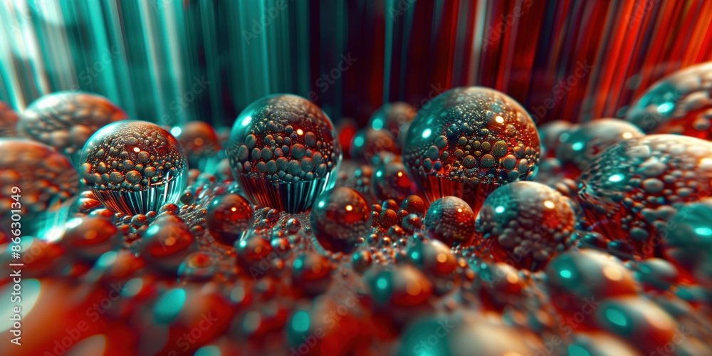 Poster abstract illustration of singularity concept. origin of life. space and science. background image. c