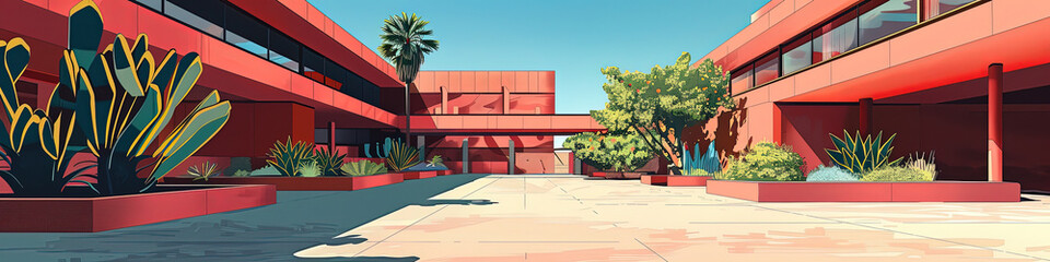 Exploring Heard Museum - Ultra-Detailed Illustration