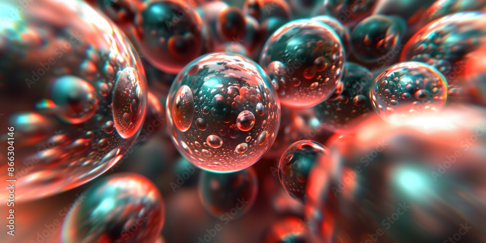Poster abstract illustration of singularity concept. origin of life. space and science. background image. c