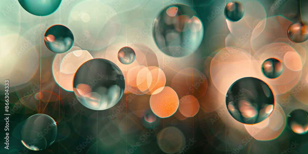 Poster abstract illustration of singularity concept. origin of life. space and science. background image. c