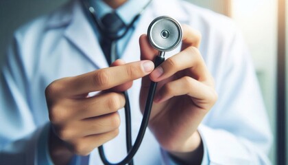 doctor with stethoscope