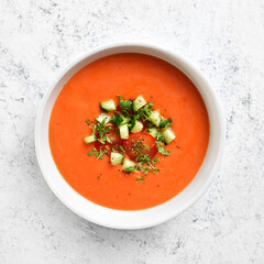 Tomato Gazpacho soup