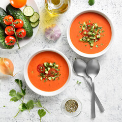 Tomato Gazpacho soup