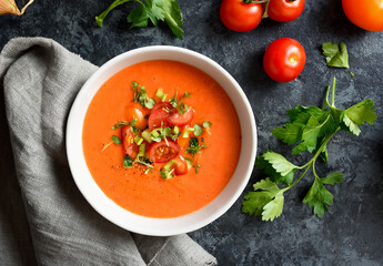 Tomato Gazpacho soup